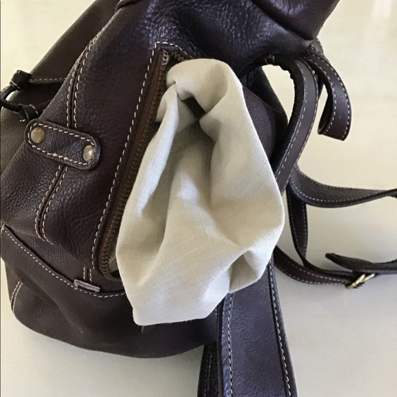 Guate all leather backpack. Rare Find. - Picture 5 of 6